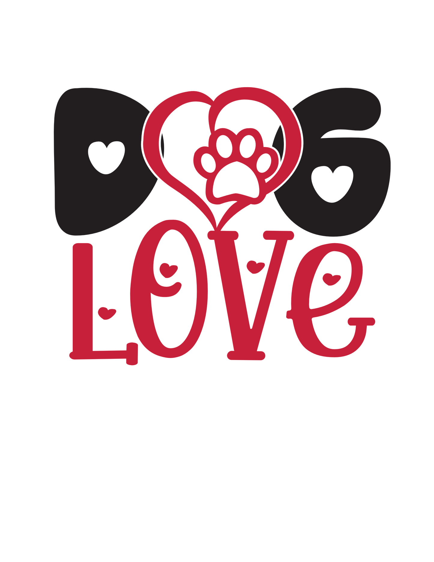 Dog Love , Tshirt