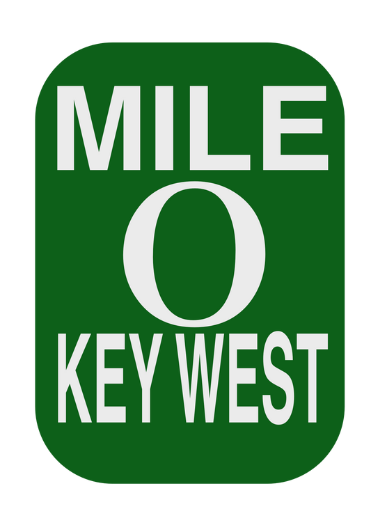 MILE 0, KEY WEST, T-SHIRT