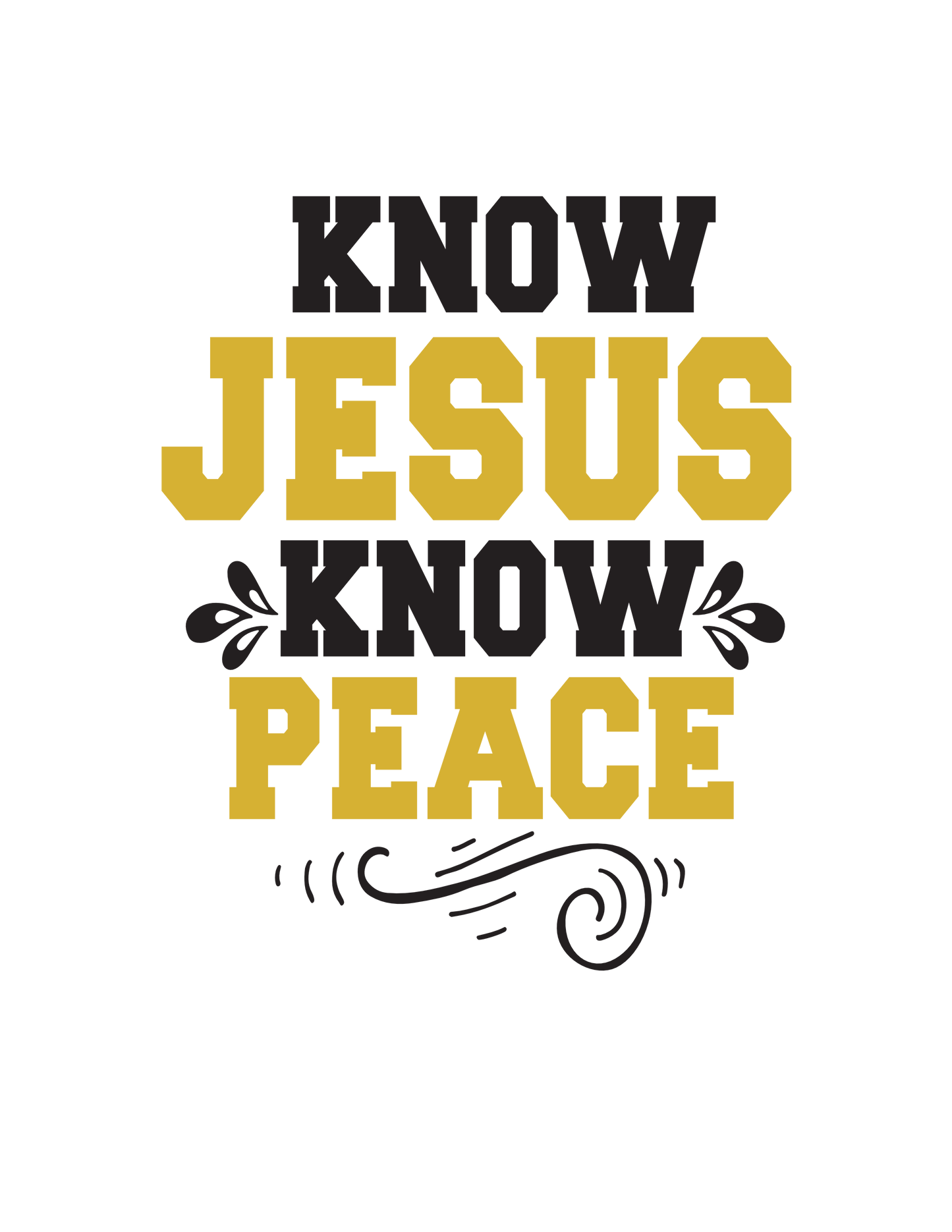 Know Jesus Know Peace