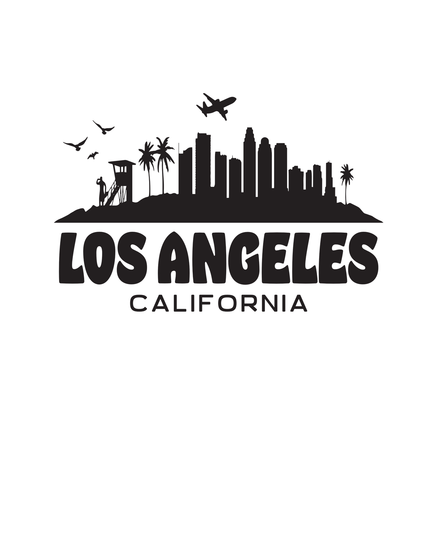 Los Angeles California, Tshirt