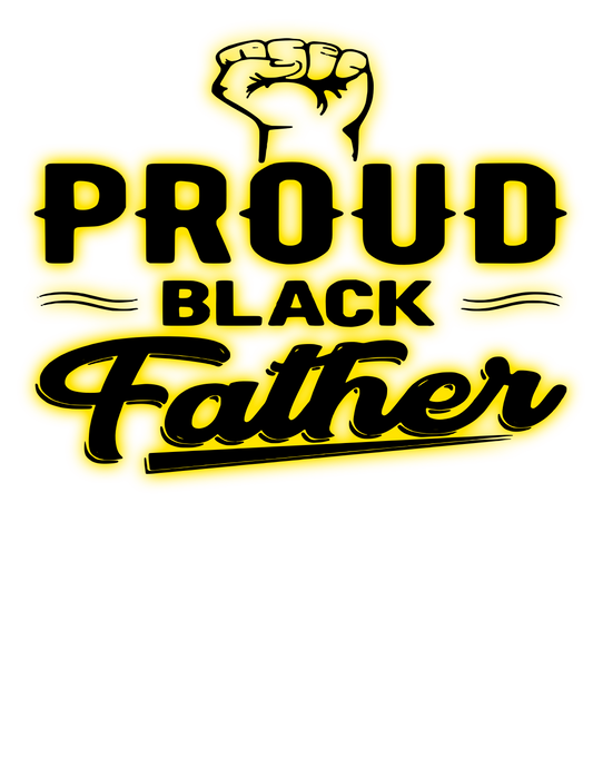 Proud Black Father . Tshirt