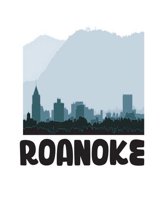 Roanoke City Landscape , T-shirt