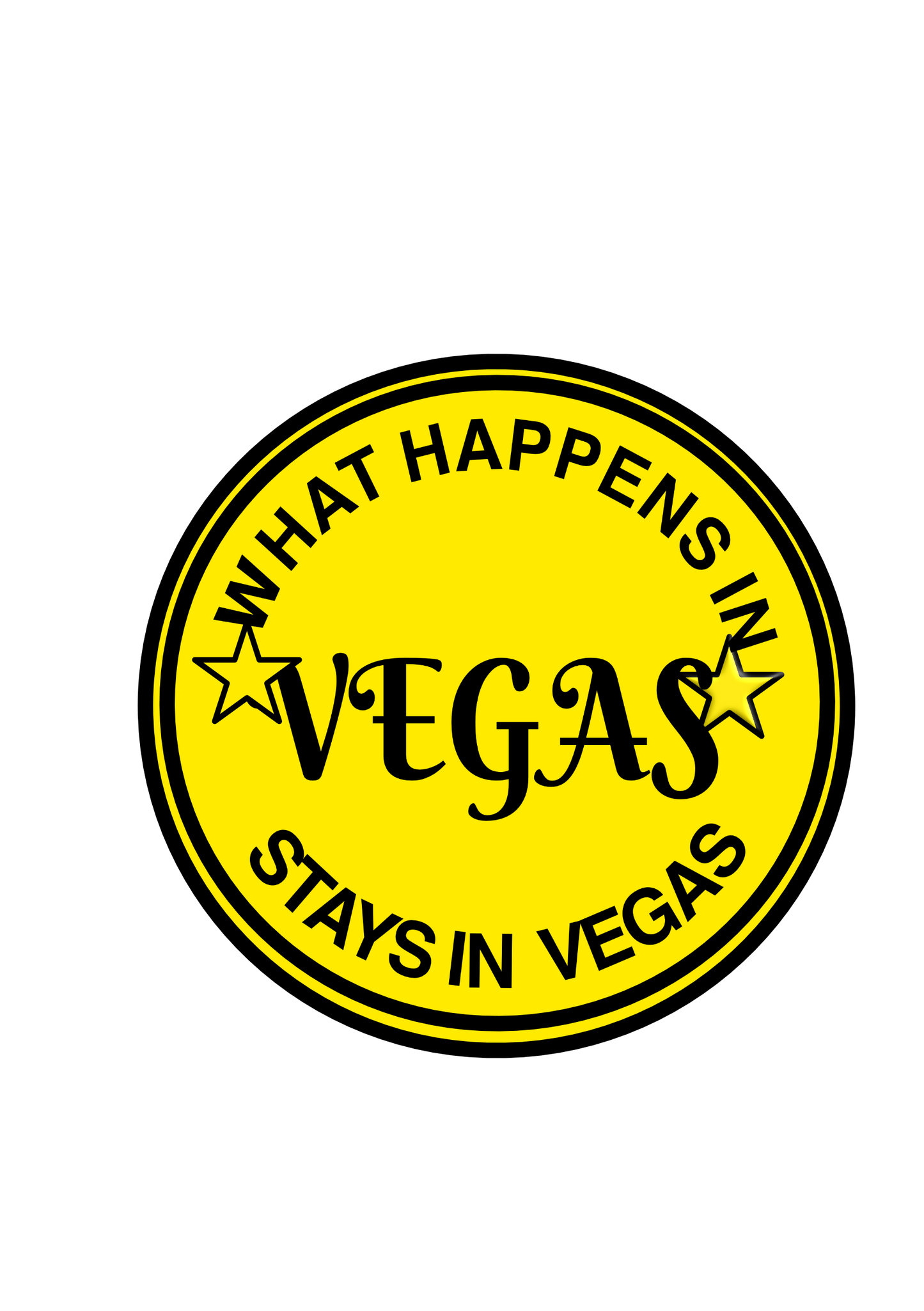 WHAT HAPPENS IN VEGAS, STAYS IN VEGAS, T-SHIRT